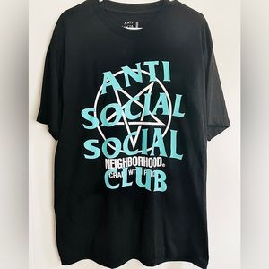 ASSC Anti Social Social Club x Neighborhood Get Weird Tee